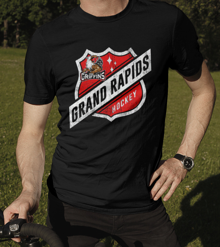 Grand Rapids Griffins Hockey Shield T-Shirt