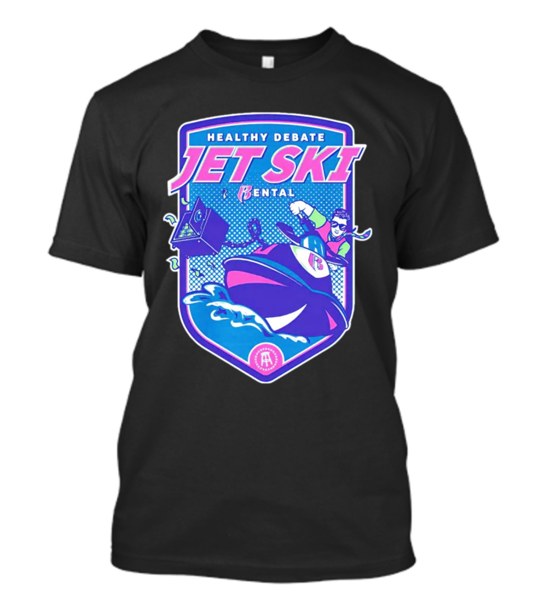 Healthy Debate Jet Ski Rental Fun Adventure T-Shirt