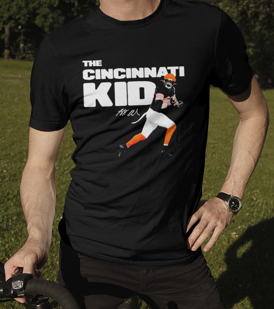Trey Hendrickson Cincinnati Bengals The Cincinnati Kid Signature Football Gear T-Shirt
