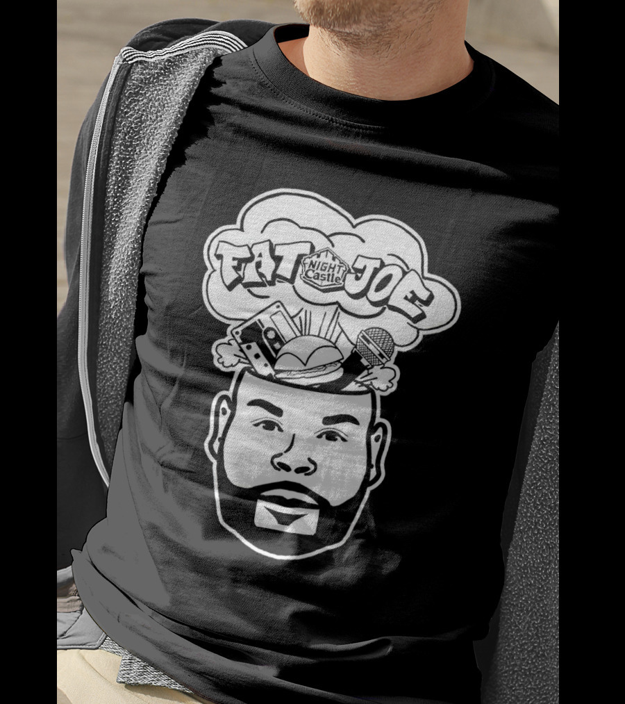 Fat Joe Night Castle Music And Burgers Icons T-Shirt