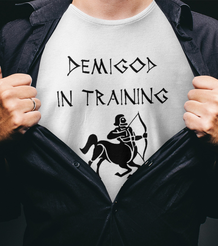 Demigod In Training Centaur Archer Mythology T-Shirt