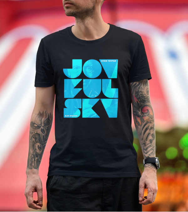 Premium T-Shirt: Robin Trower Joyful Sky Album Cover Art by Hari Schneider T-Shirt Robin Trower Joyful Sky Album Cover Art by Hari Schneider T-Shirt