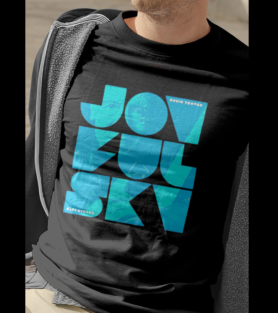 Robin Trower Joyful Sky Album Cover Art By Hari Schneider T-Shirt