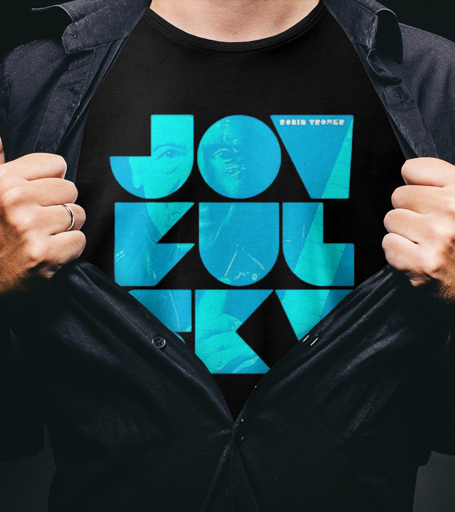 Robin Trower Joyful Sky Album Cover Art By Hari Schneider T-Shirt