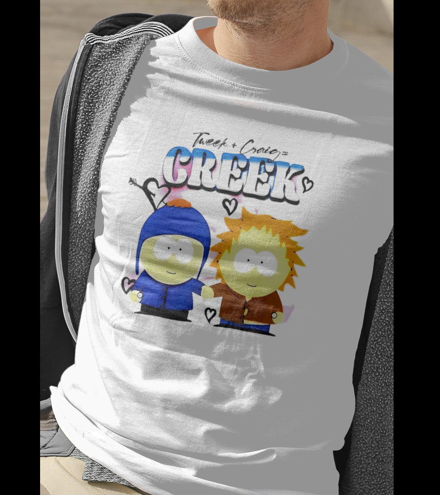 Tweek + Craig = Creek South Park T-Shirt
