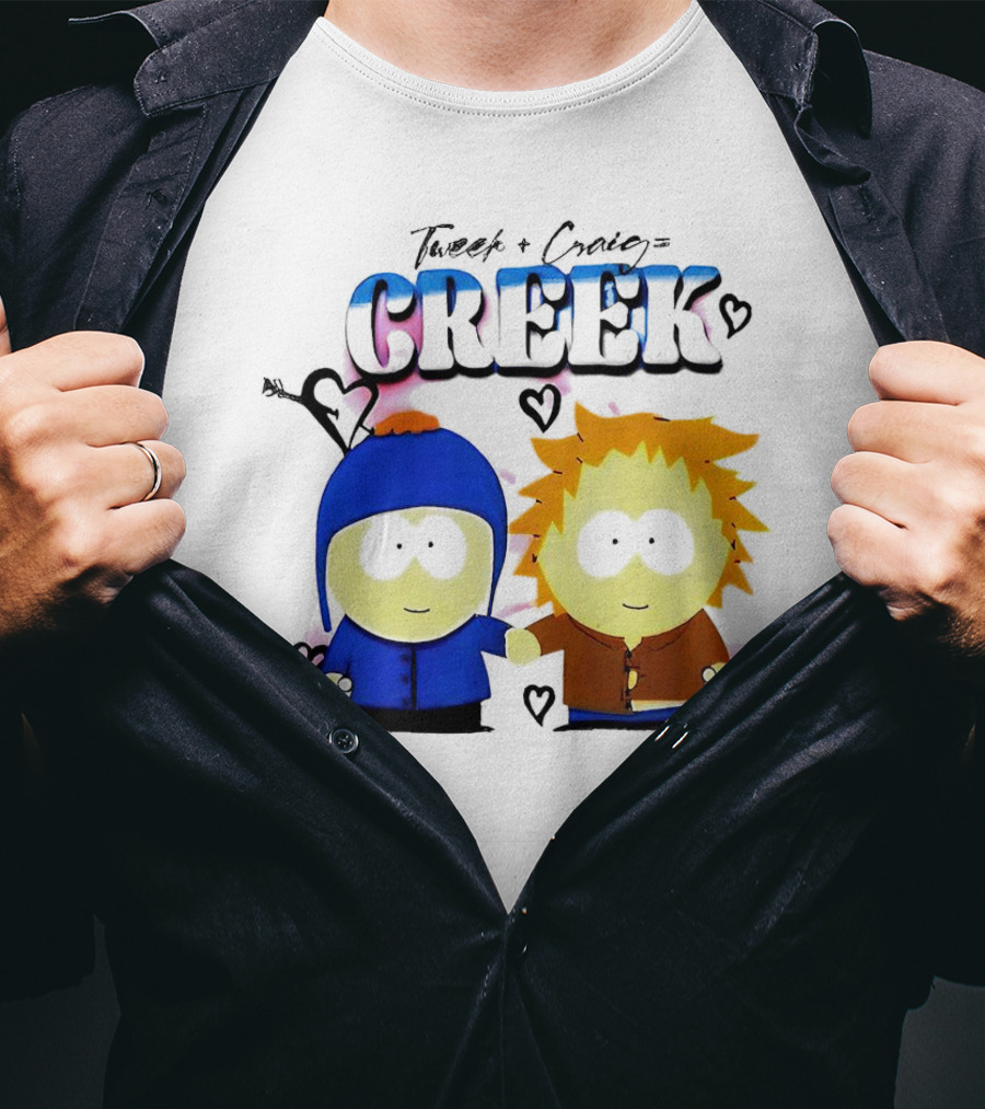 Tweek + Craig = Creek South Park T-Shirt