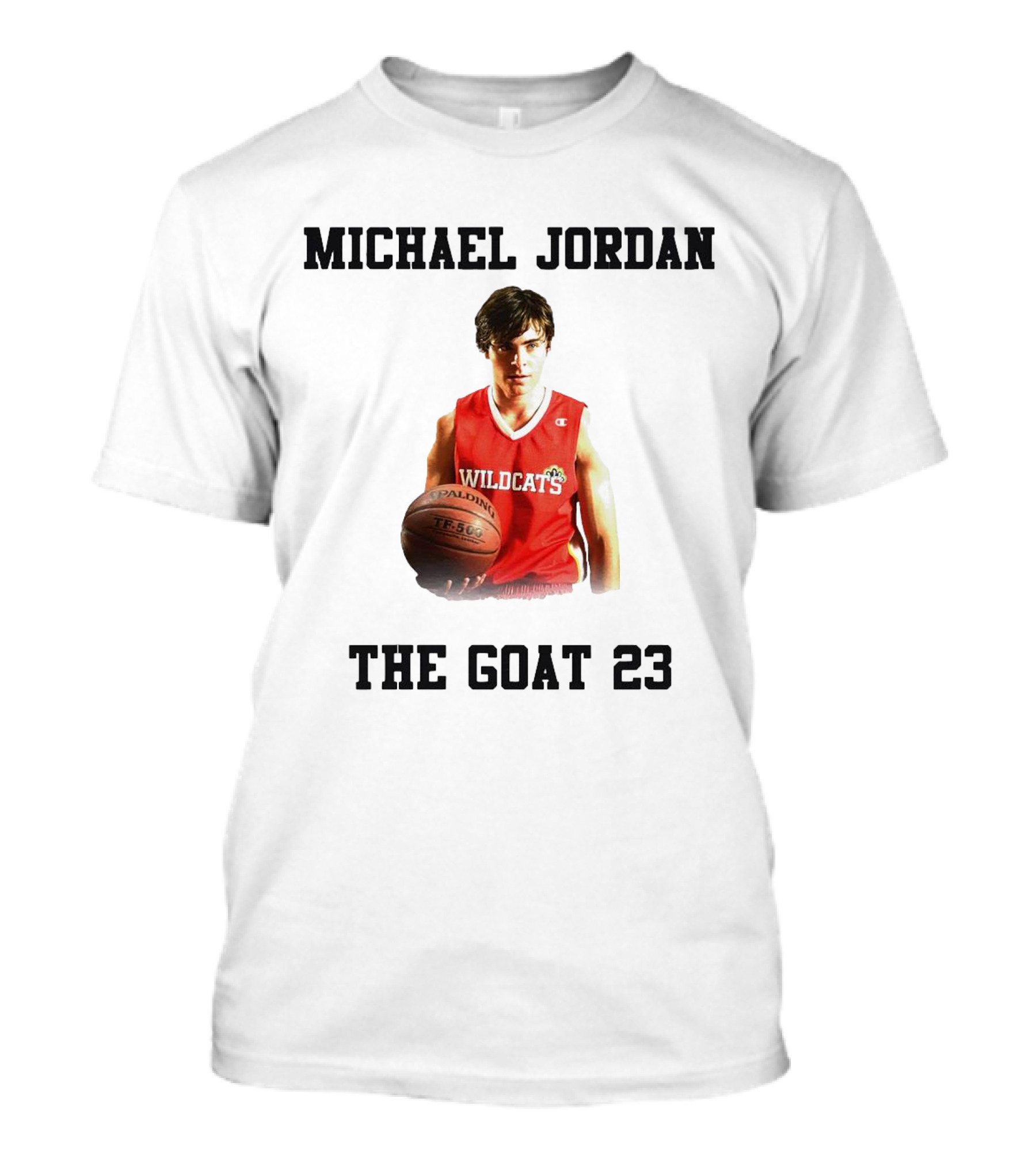 Michael Jordan Wildcats Troy Bolton The Goat 23 T-Shirt