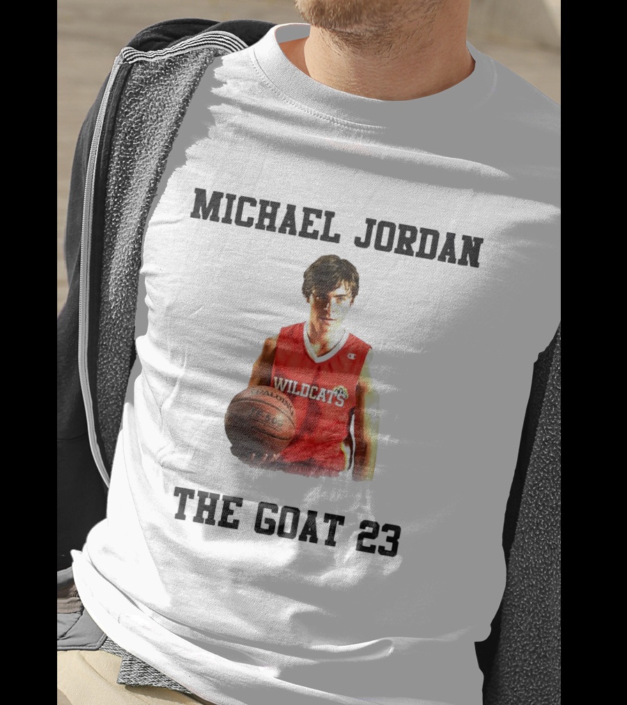 Michael Jordan Wildcats Troy Bolton The Goat 23 T-Shirt