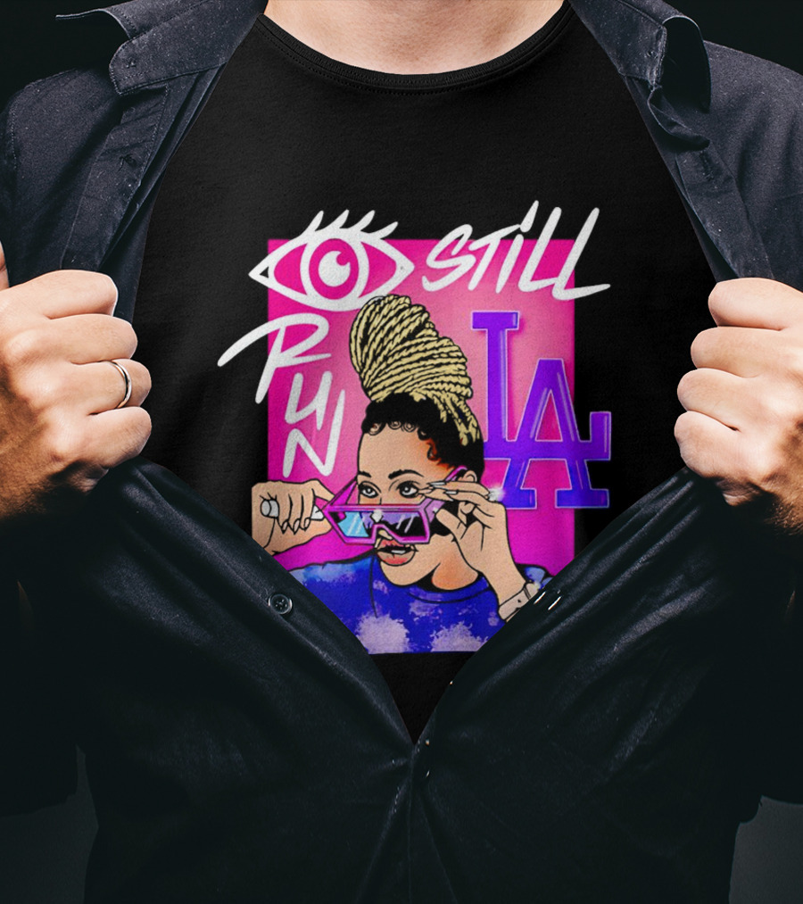 Baddies Still Run LA Cartoon T-Shirt