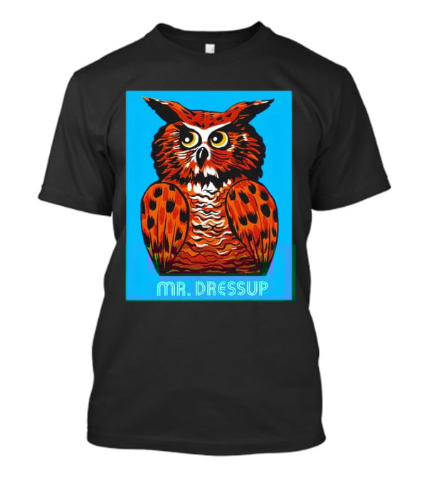 Craig Baird Mr Dressup Owl Retro T-Shirt