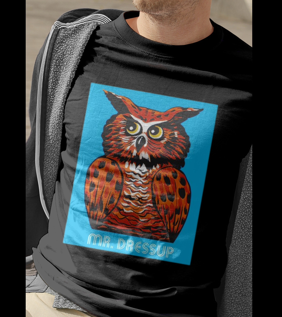 Craig Baird Mr Dressup Owl Retro T-Shirt