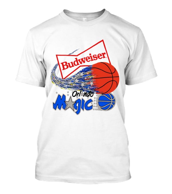 Budweiser Orlando Magic Basketball T-Shirt