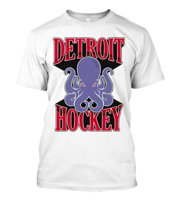 Detroit Hockey Octopus Sports T-Shirt
