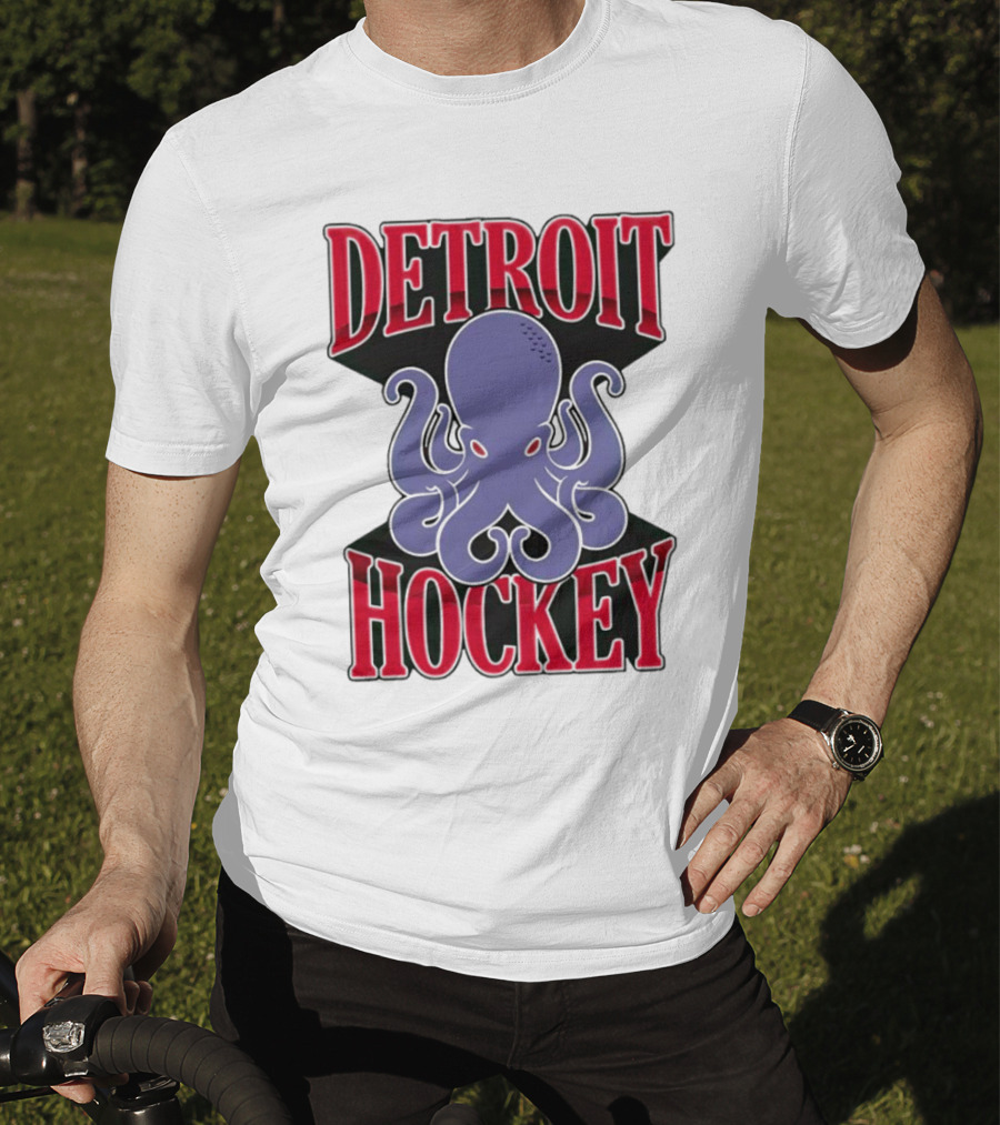 Detroit Hockey Octopus Sports T-Shirt