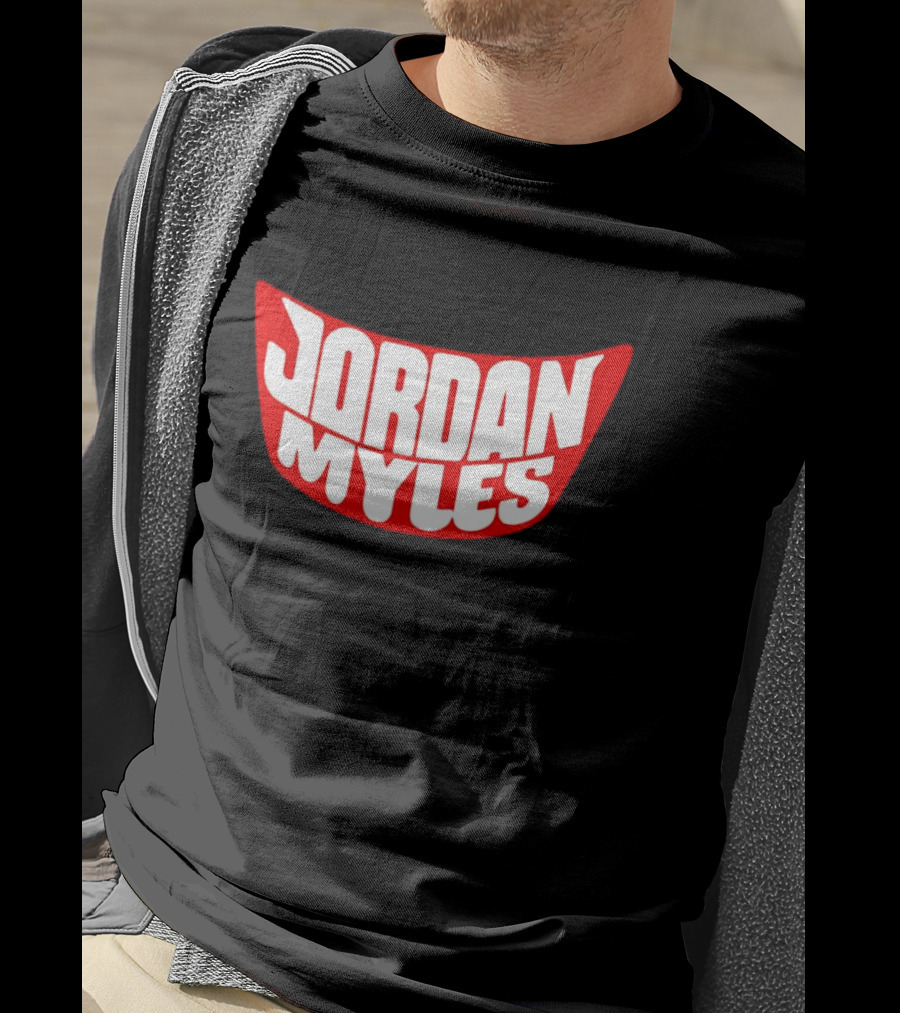 Jordan Myles Red And White T-Shirt