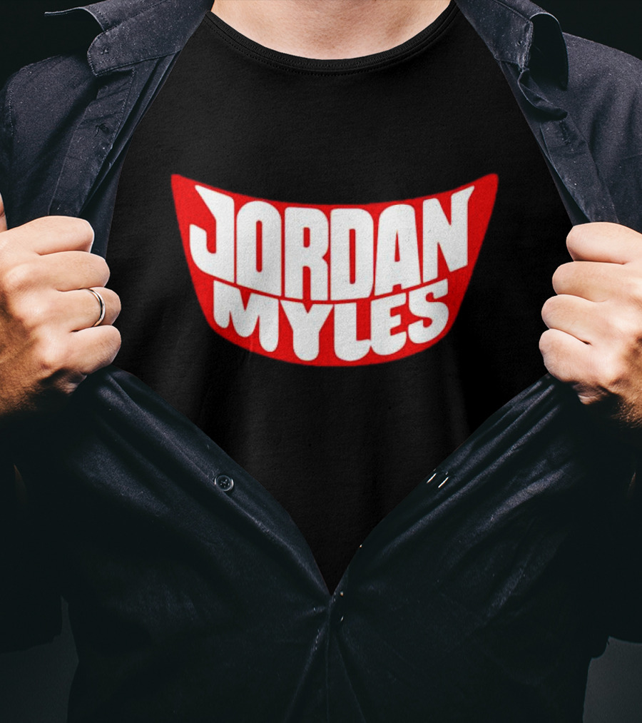 Jordan Myles Red And White T-Shirt