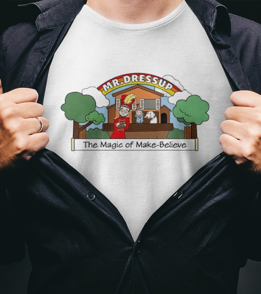 Mr Dressup The Magic Of Make-Believe Puppet Playhouse T-Shirt