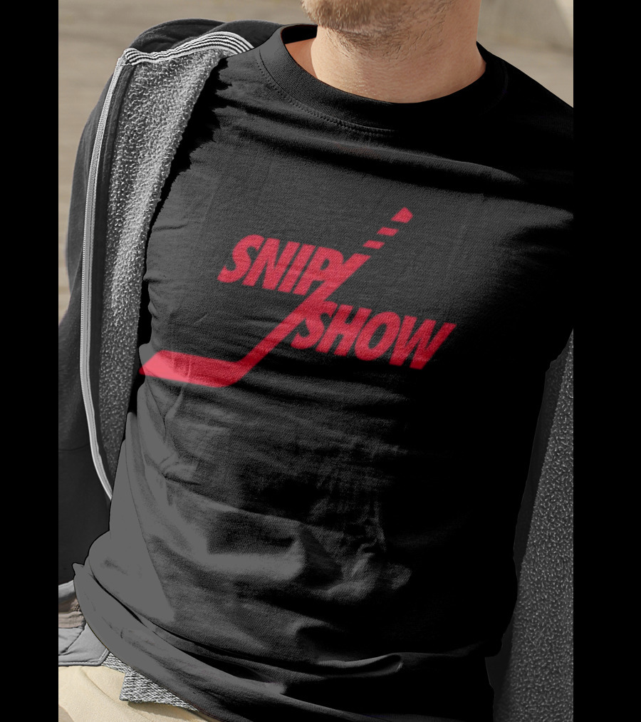 Snip Show Hockey Stick T-Shirt
