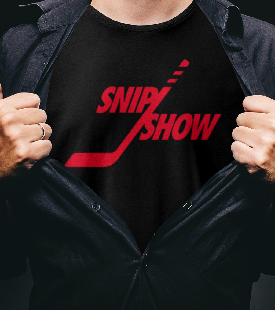 Snip Show Hockey Stick T-Shirt