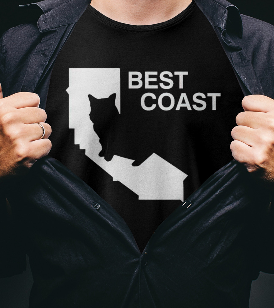 Hayley Williams Best Coast California Cat T-Shirt