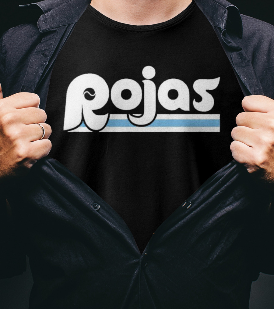 Rojas Retro Style Philadelphia Phillies Johan Rojas T-Shirt