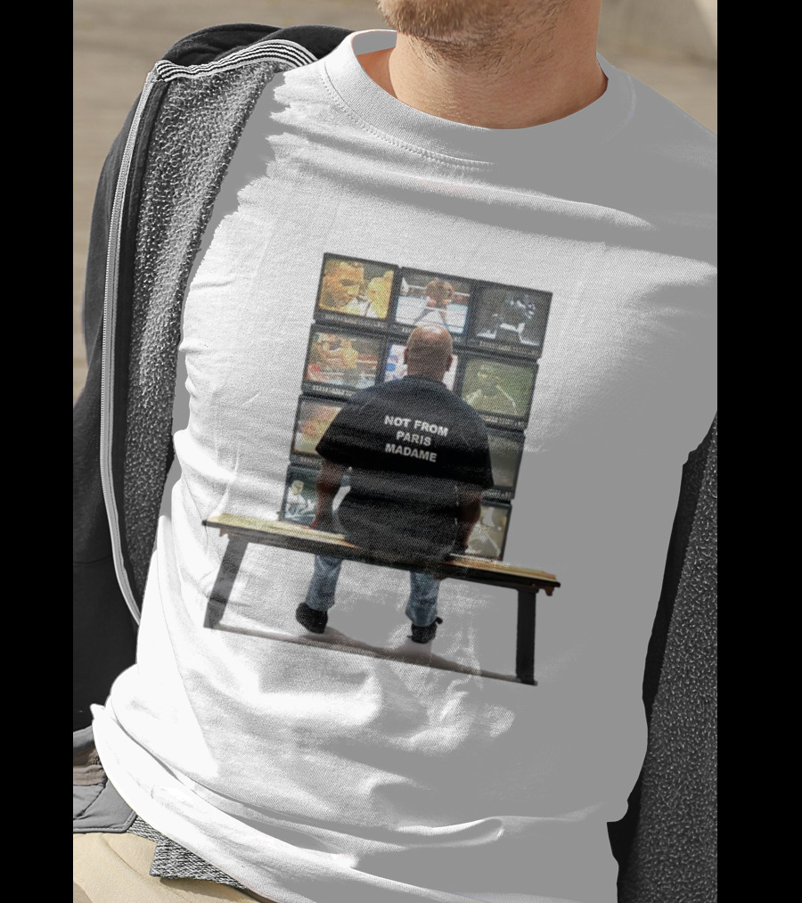 Not From Paris Madame Mike Tyson Boxing TV Monitors T-Shirt