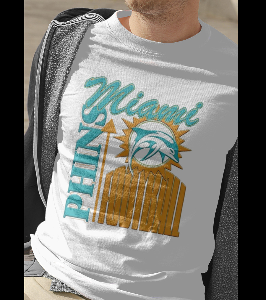 Miami Dolphins Phins Football T-Shirt