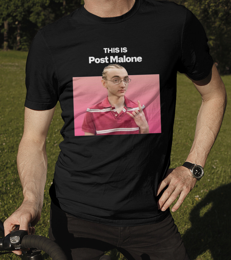 Sinjin Van Cleef This Is Post Malone T-Shirt