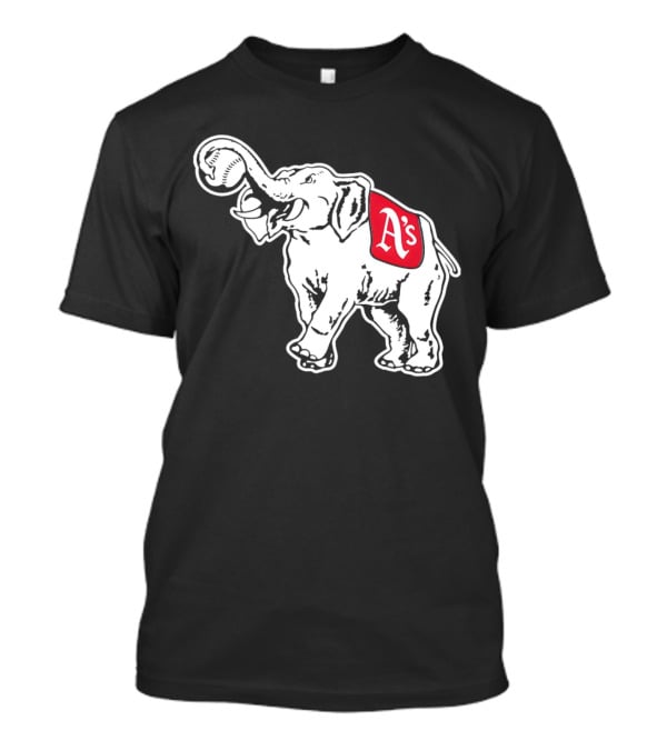 Philadelphia Athletics A's Elephant T-Shirt