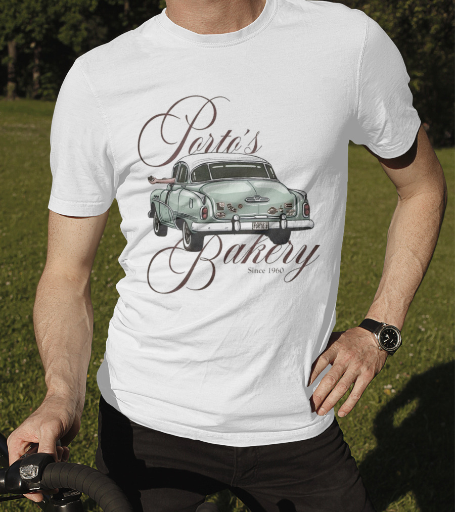 Porto's Bakery Since 1960 Vintage Car T-Shirt