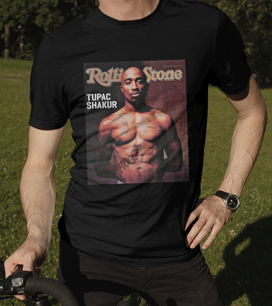 Rolling Stone Tupac Shakur Cover T-Shirt