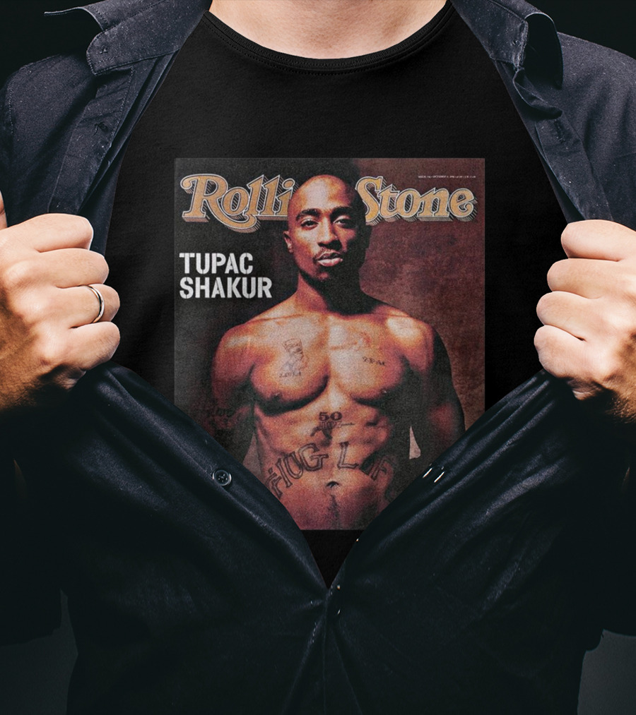 Rolling Stone Tupac Shakur Cover T-Shirt
