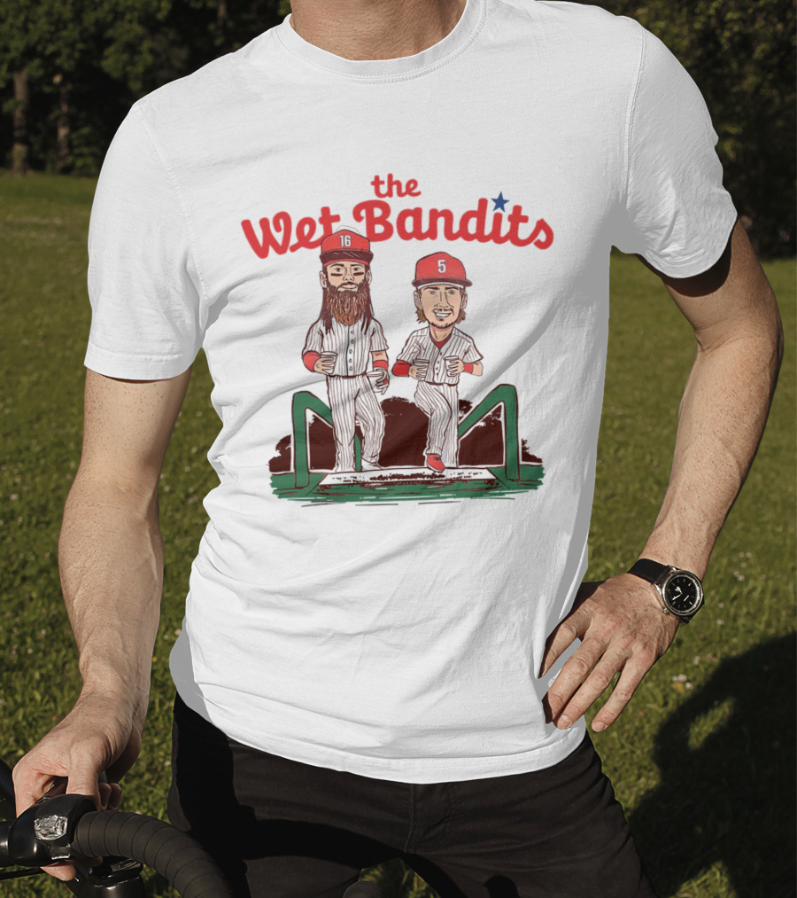 The Wet Bandits Phillies Baseball Players	Fmt T-Shirt