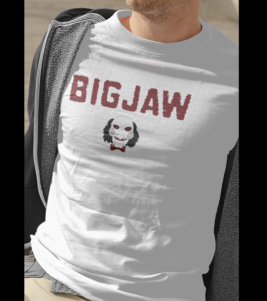 BIGJAW Horror Halloween Saw Puppet T-Shirt