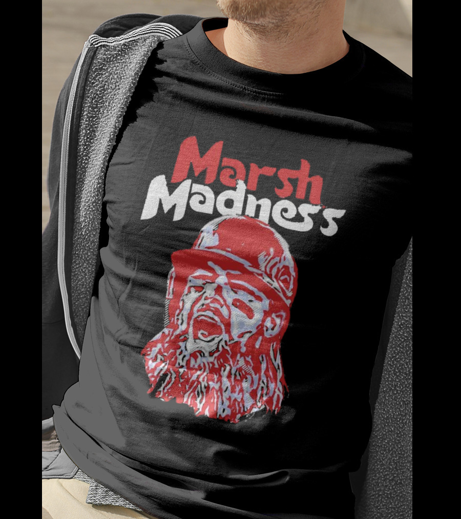 Marsh Madness MLBPA Philadelphia Phillies Brandon T-Shirt