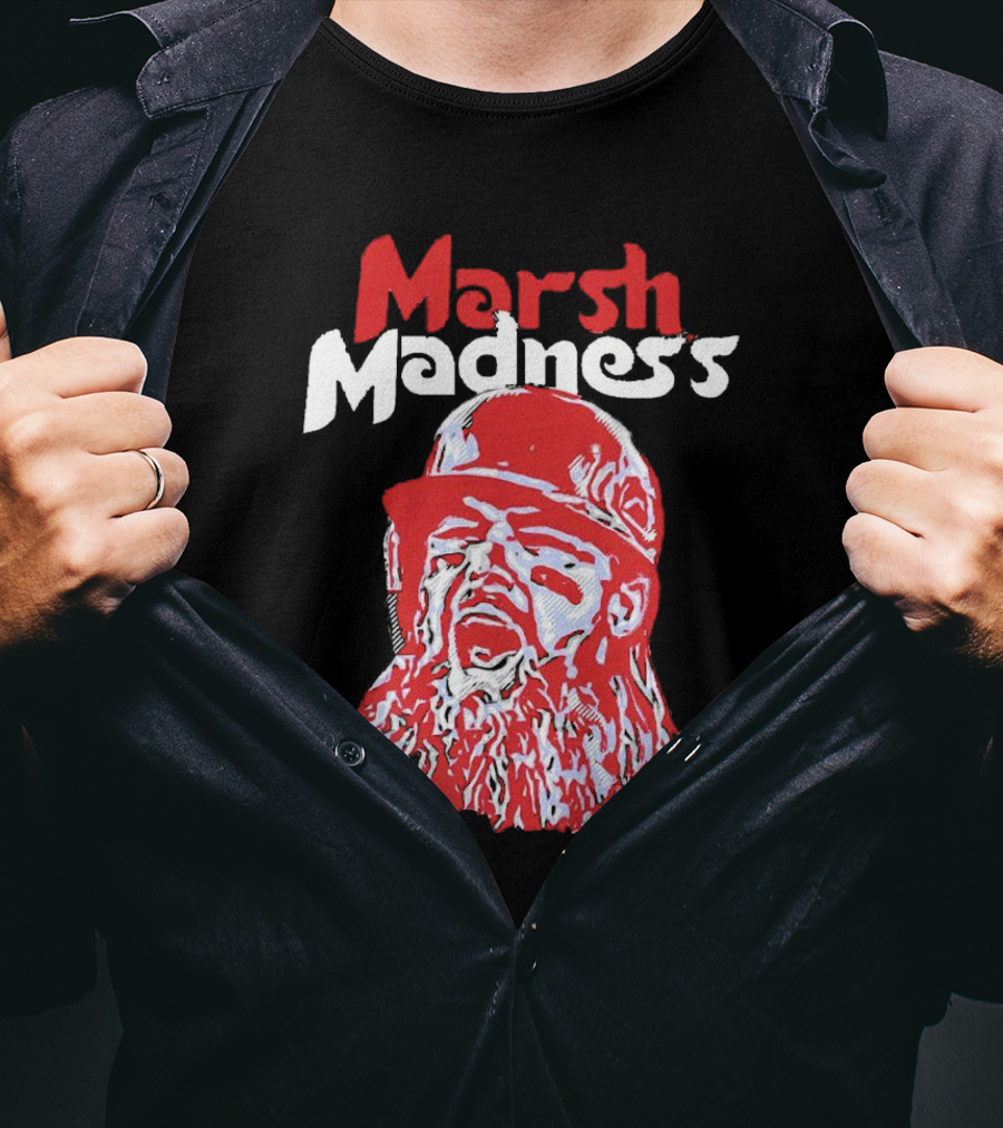 Marsh Madness MLBPA Philadelphia Phillies Brandon T-Shirt