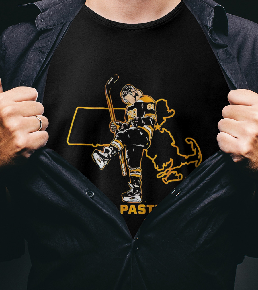 David Pastrnak Boston Bruins Massachusetts Hockey Star T-Shirt