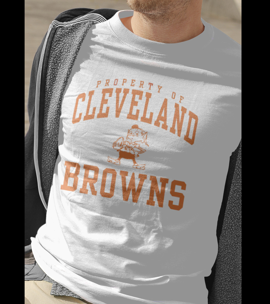 Property Of Cleveland Browns Football Mascot Classic T-Shirt