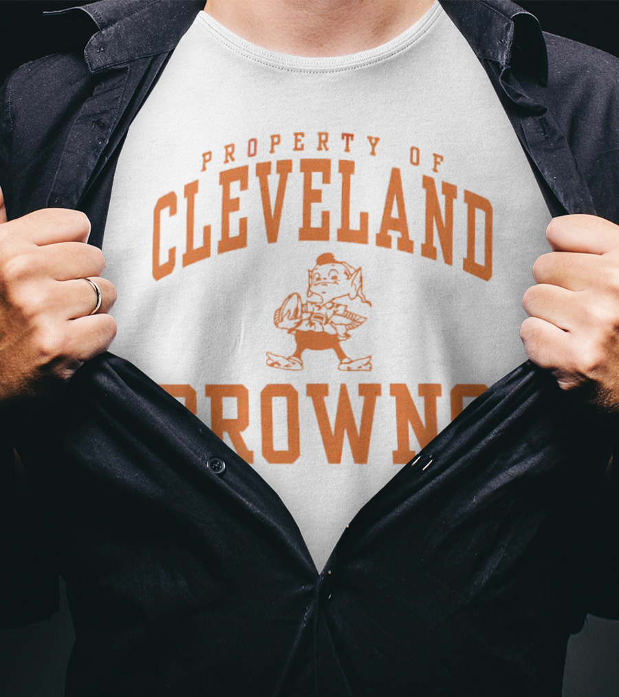 Property Of Cleveland Browns Football Mascot Classic T-Shirt
