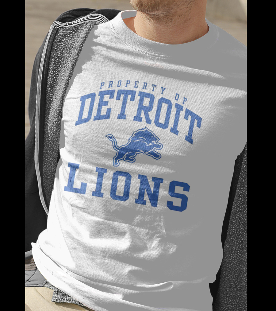 Property Of Detroit Lions T-Shirt