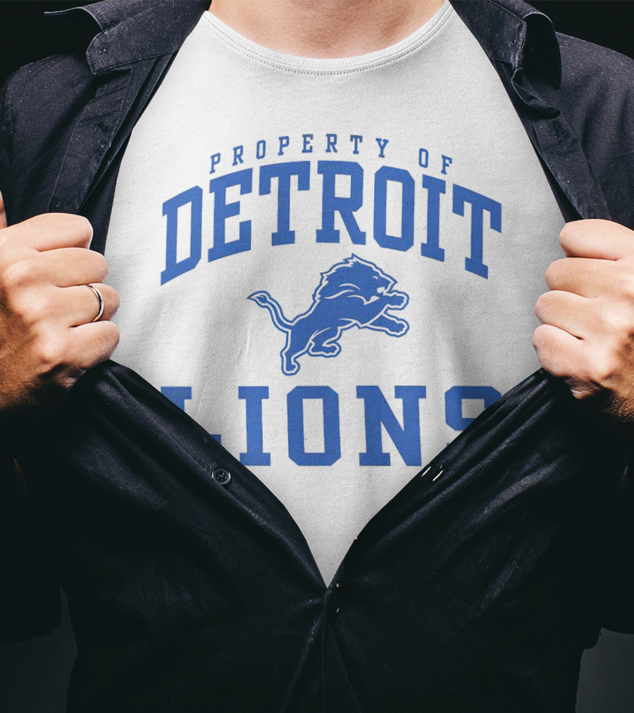 Property Of Detroit Lions T-Shirt