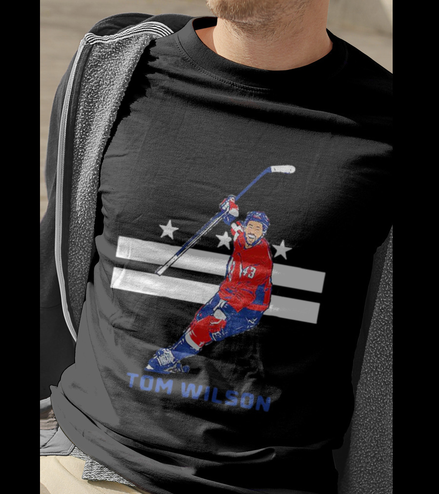 Tom Wilson Washington Capitals City Star T-Shirt
