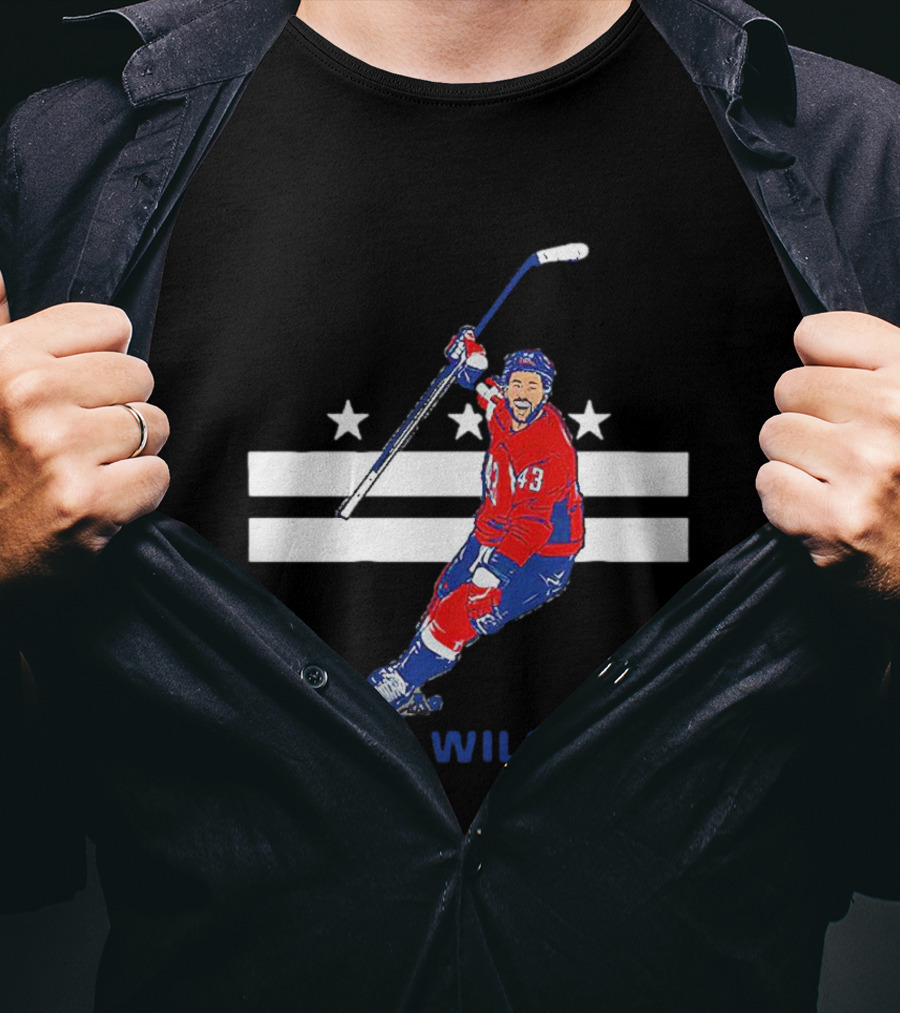 Tom Wilson Washington Capitals City Star T-Shirt