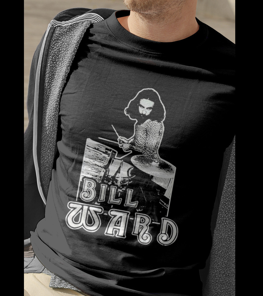 Bill Ward Drumming Black Sabbath Legend T-Shirt