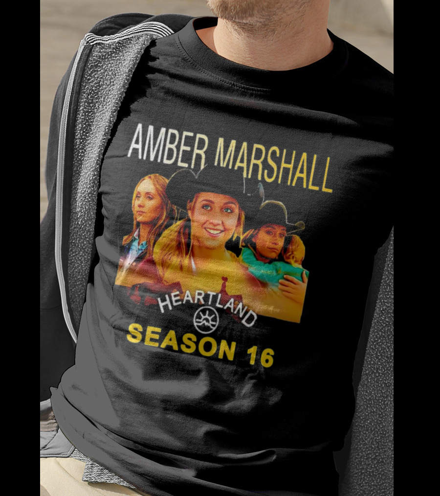 Amber Marshall Heartland Season 16 Ranch Scenes T-Shirt