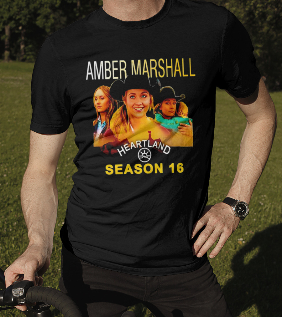 Amber Marshall Heartland Season 16 Ranch Scenes T-Shirt
