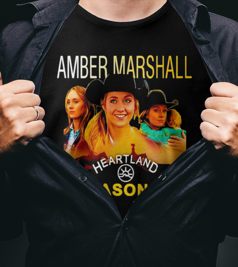 Amber Marshall Heartland Season 16 Ranch Scenes T-Shirt
