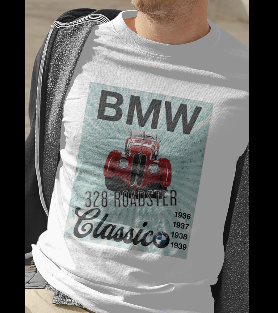 BMW 328 Roadster Classico 1936 1937 1938 1939 T-Shirt