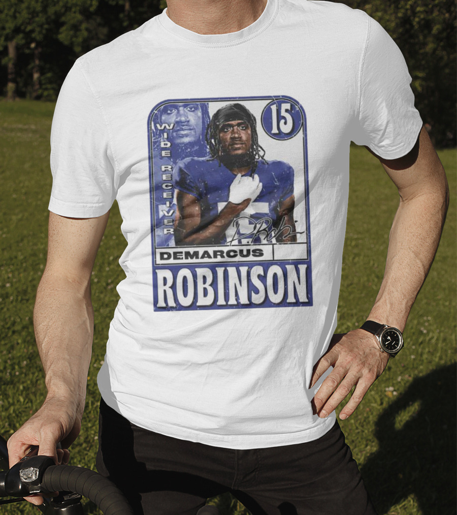 Demarcus Robinson Wide Receiver 15 Los Angeles R Card T-Shirt