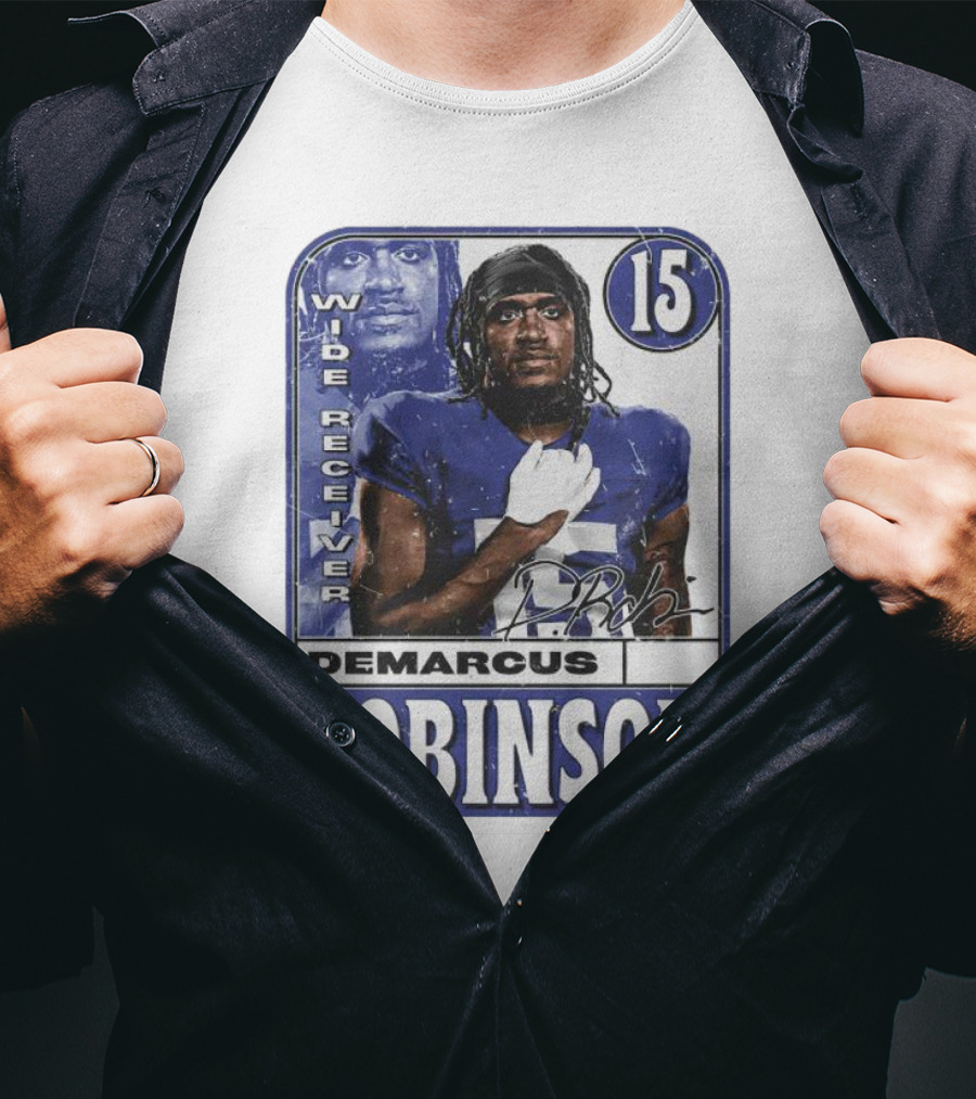 Demarcus Robinson Wide Receiver 15 Los Angeles R Card T-Shirt